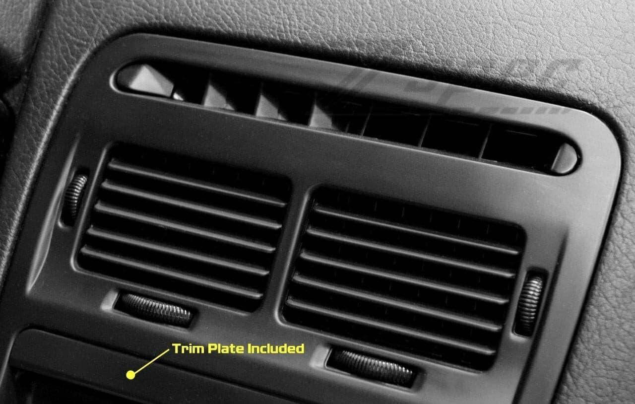 ZSPEC RHD Double-Din Radio Bezel w/Brackets for '90-99 Nissan Z32 300zx - ZSD-006005-  DRIVEN - 6