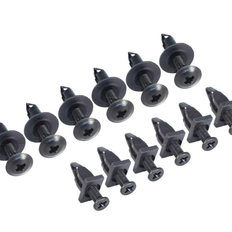 ZSPEC OEM-Style Cowl/Scuttle Panel Plastic Clip Set for '90-96 Nissan 300zx Z32 - ZSD-007361-  DRIVEN - 1