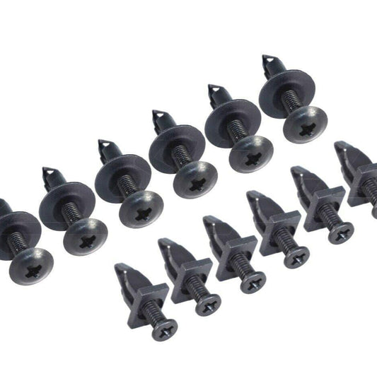 ZSPEC OEM-Style Cowl/Scuttle Panel Plastic Clip Set for '90-96 Nissan 300zx Z32 - ZSD-007361-  DRIVEN - 1