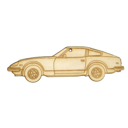 ZSPEC Laser-Engraved Wood Ornament, Style: Datsun 280zx, Birch - ZSD-005404-  DRIVEN - 1