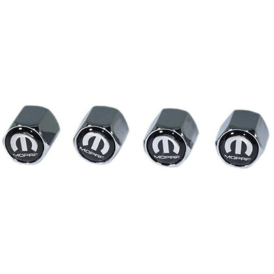 Chrome Valve Stem Tire Caps, Style: MOPAR - ZSD-374654-  DRIVEN - 1