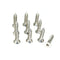 ZSPEC M6x30mm Coarse Flat-Head FHSC Fasteners, Stainless, 10-Pack