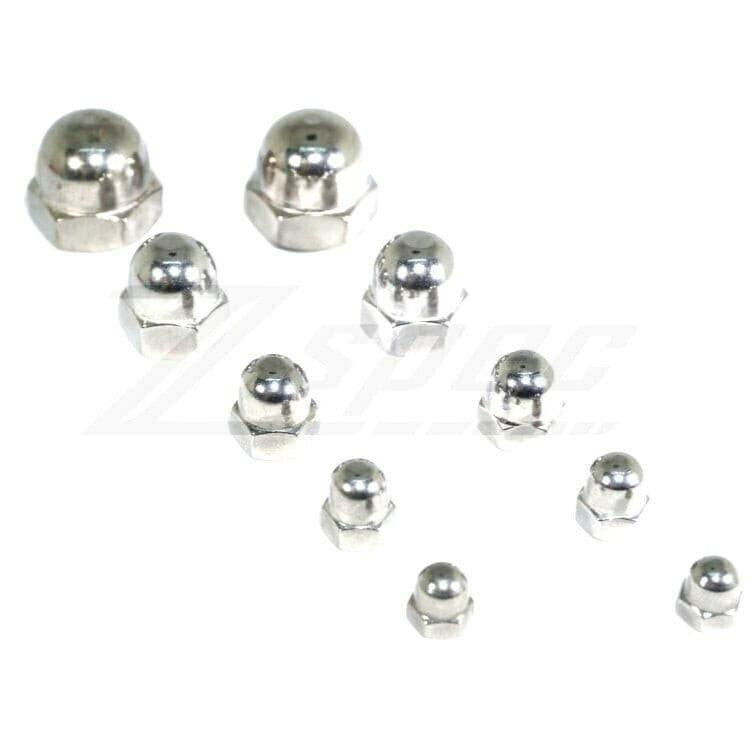 ZSPEC M10-1.5 Acorn Nuts, SUS304 Stainless Steel, 10-Pack - ZSD-374074-  DRIVEN - 1