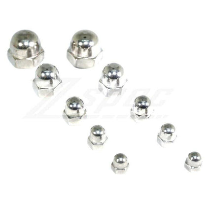 ZSPEC M10-1.5 Acorn Nuts, SUS304 Stainless Steel, 10-Pack - ZSD-374074-  DRIVEN - 1