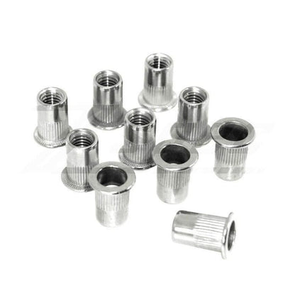 ZSPEC M8-1.25 Rivet Nuts, SUS304 Stainless Steel, 10-Pack - ZSD-005022-  DRIVEN - 1