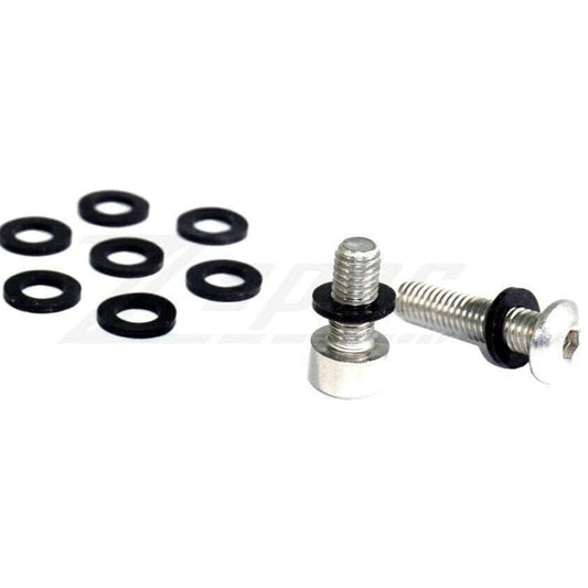ZSPEC M5 Silicone Flat Washers for SHSC or Button-Head Bolts, 10-Pack - ZSD-005343-  DRIVEN - 1