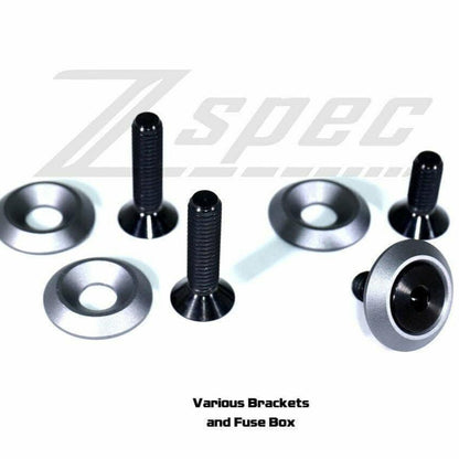 ZSPEC Stage-3 Dress Up Bolts® Fastener Kit for '03-15 Scion xB, Titanium & Billet - ZSD-193842-ZSD-193859-ZSD-193866-ZSD-193873-ZSD-193880-  DRIVEN - 7