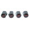 Chrome Valve Stem Tire Caps, Style: Subaru STI WRX