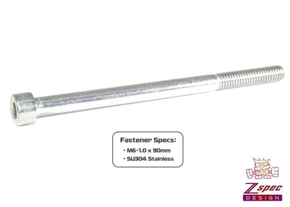 ZSPEC M6-1.0x90mm Socket-Cap SHSC Fasteners, Stainless, 10-Pack - ZSD-004544-  DRIVEN - 2