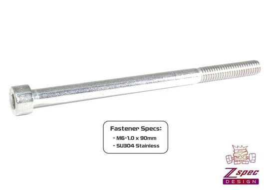 ZSPEC M6-1.0x90mm Socket-Cap SHSC Fasteners, Stainless, 10-Pack - ZSD-004544-  DRIVEN - 2
