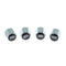 Chrome Valve Stem Tire Caps, Style: AUDI