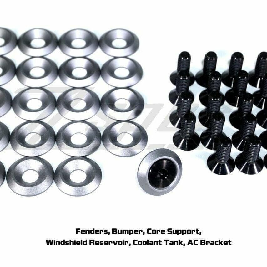 ZSPEC Stage-3 Dress Up Bolts® Fastener Kit for '03-15 Scion xB, Titanium & Billet - ZSD-193842-ZSD-193859-ZSD-193866-ZSD-193873-ZSD-193880-  DRIVEN - 5