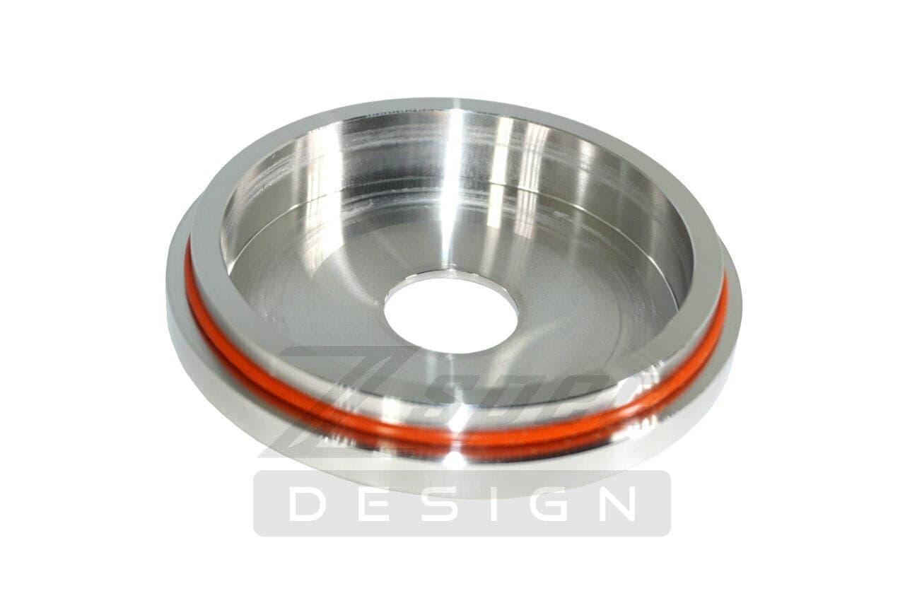 ZSPEC Shock Tower Covers, Polished Stainless, for '90-96 Nissan Z32 300zx - ZSD-193040-  DRIVEN - 5