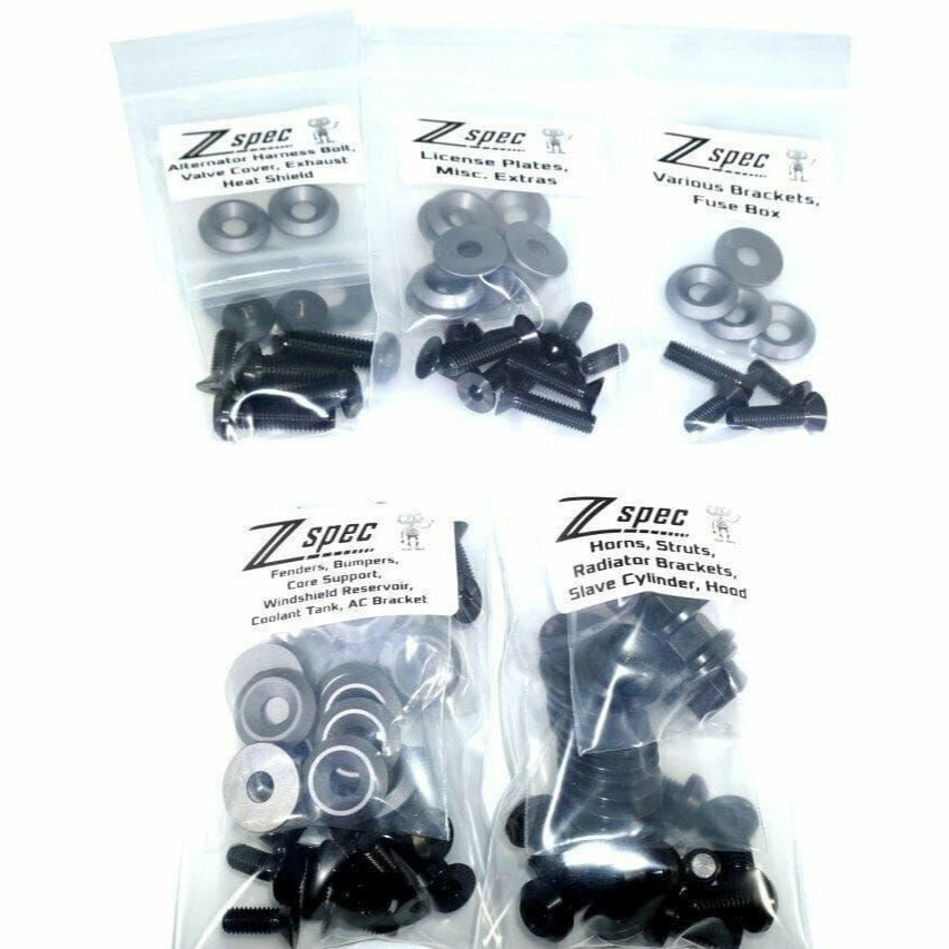 ZSPEC Stage-3 Dress Up Bolts® Fastener Kit for '03-15 Scion xB, Titanium & Billet - ZSD-193842-ZSD-193859-ZSD-193866-ZSD-193873-ZSD-193880-  DRIVEN - 8
