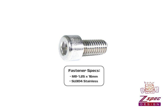 ZSPEC M8-1.25x16mm Socket-Cap SHSC Fasteners, Stainless, 10-Pack - ZSD-004643-  DRIVEN - 2