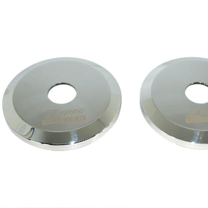 ZSPEC Shock Tower Covers, Polished Stainless, for '90-96 Nissan Z32 300zx - ZSD-193040-  DRIVEN - 1