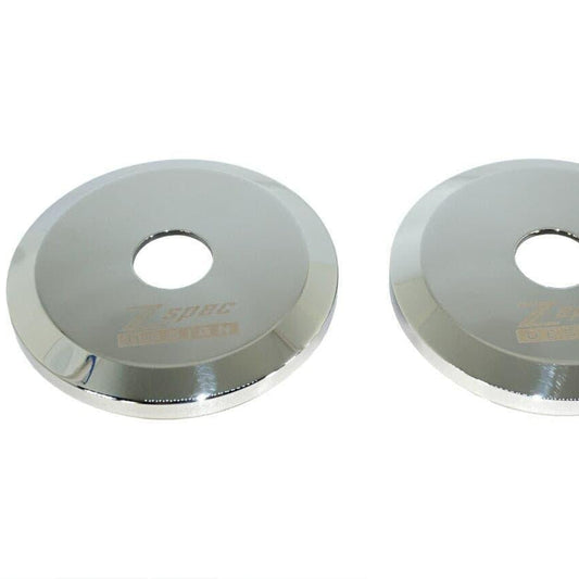 ZSPEC Shock Tower Covers, Polished Stainless, for '90-96 Nissan Z32 300zx - ZSD-193040-  DRIVEN - 1