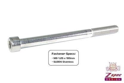 ZSPEC M8-1.25x100mm Socket-Cap SHSC Fasteners, Stainless, 10-Pack - ZSD-374142-  DRIVEN - 2