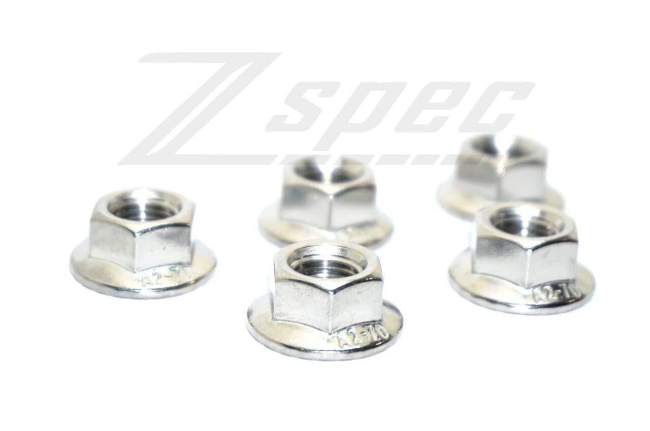 ZSPEC M6-1.0 Metric Flare Nuts, SUS304 Stainless, 10-Pack - ZSD-005374-  DRIVEN - 2