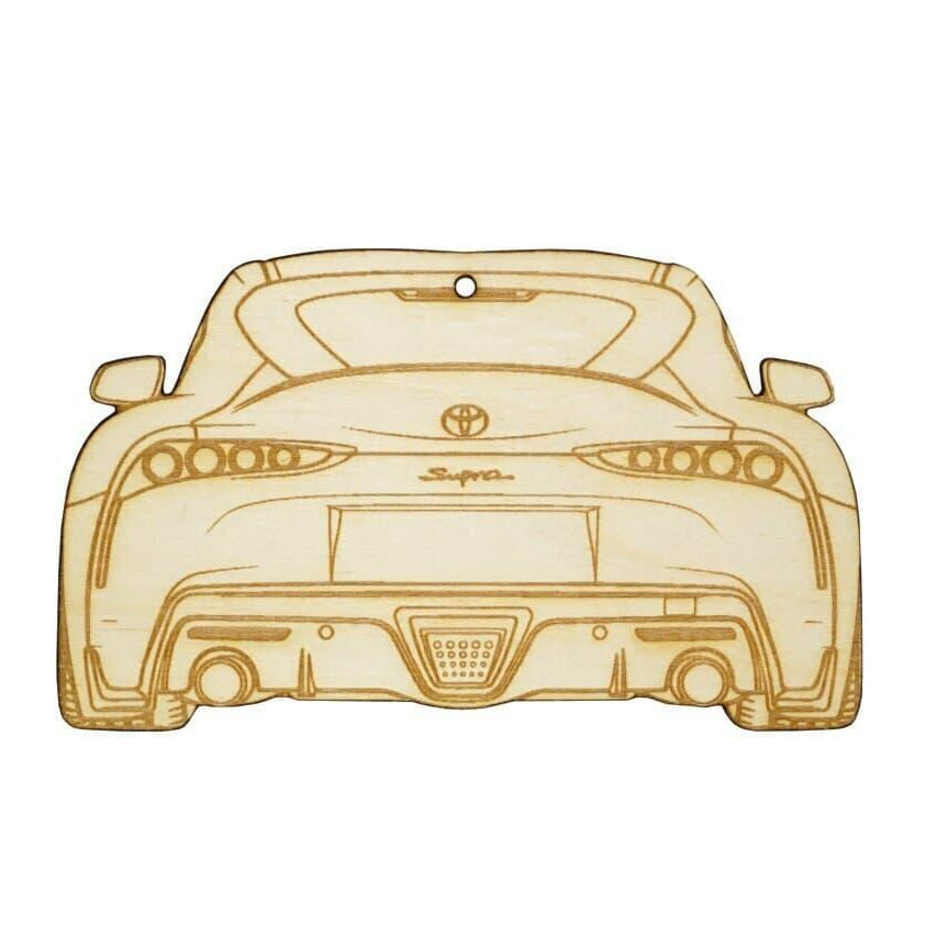 ZSPEC Laser-Engraved Wood Ornament, Style: Toyota Supra MK5, Birch - ZSD-012914-  DRIVEN - 1