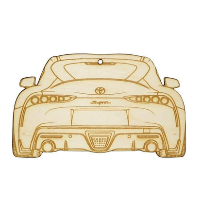 ZSPEC Laser-Engraved Wood Ornament, Style: Toyota Supra MK5, Birch - ZSD-012914-  DRIVEN - 1
