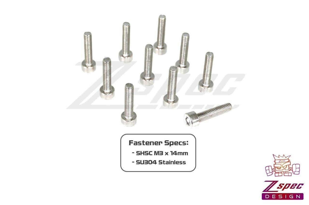 ZSPEC M3-0.5x14mm Fasteners, SHSC, Stainless SUS304, 10-Pack - ZSD-373848-  DRIVEN - 2