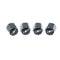 Chrome Valve Stem Tire Caps, Style: BMW  M3