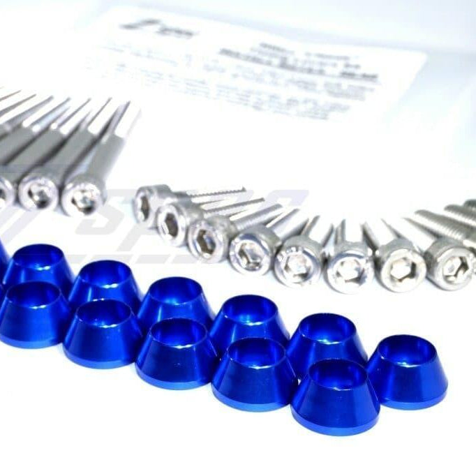 ZSPEC Timing Covers Dress Up Fastener for '90-96 Nissan 300zx Z32, Stainless & Billet - ZSD-372537-ZSD-372544-ZSD-372551-ZSD-372568-ZSD-372575-  DRIVEN - 4