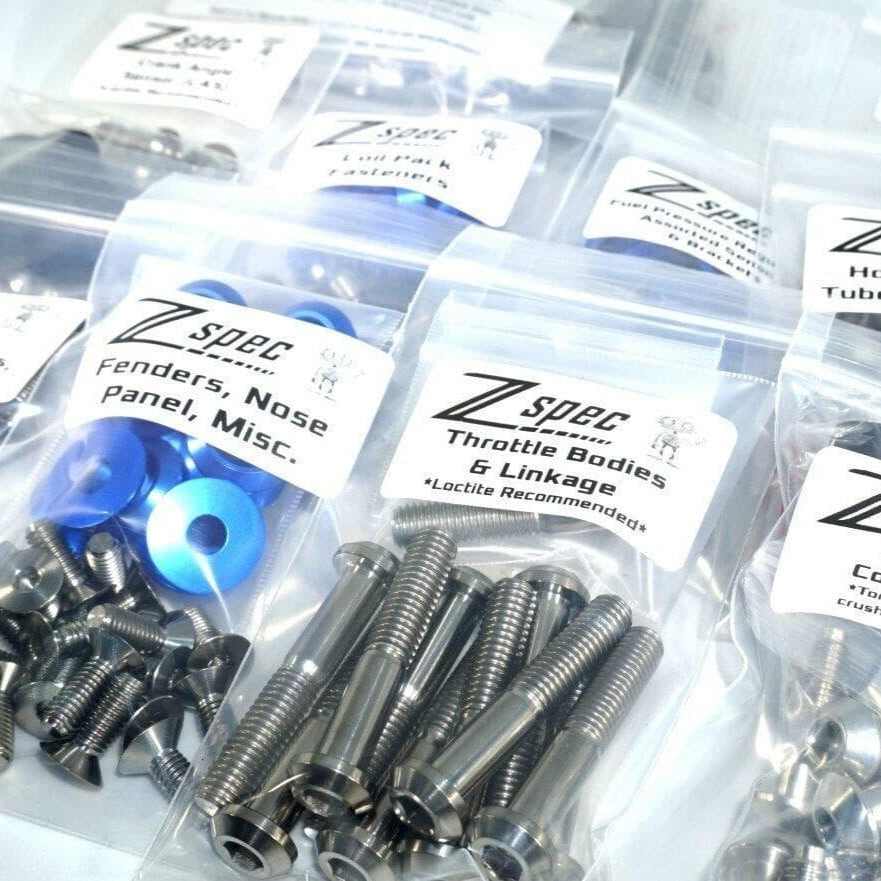 ZSPEC Stage-2 Dress Up Bolts® Kit for Nissan 300zx Z32, Titanium & Billet - ZSD-194344-ZSD-194351-ZSD-194368-ZSD-194375-ZSD-194382-  DRIVEN - 5