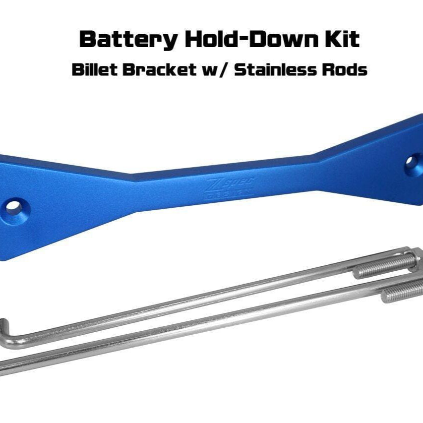ZSPEC Battery Hold Down/Bracket, Billet Bracket w/ Stainless Hardware - ZSD-371400-ZSD-371417-ZSD-371424-ZSD-371431-ZSD-371448-  DRIVEN - 10