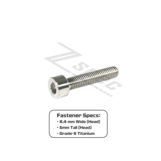 ZSPEC M5-0.8x25mm SHSC Fastener/Bolt, Socket Cap, Titanium Grade-5, Per Each - ZSD-192982-ZSD-192999-ZSD-193002-ZSD-193019-ZSD-193026-  DRIVEN - 2