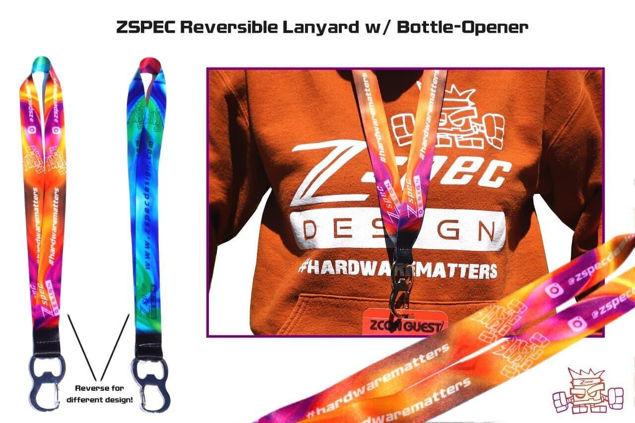 ZSPEC Design Lanyard w/ Bottle Opener, Reversible, Per Each - ZSD-373565-  DRIVEN - 2