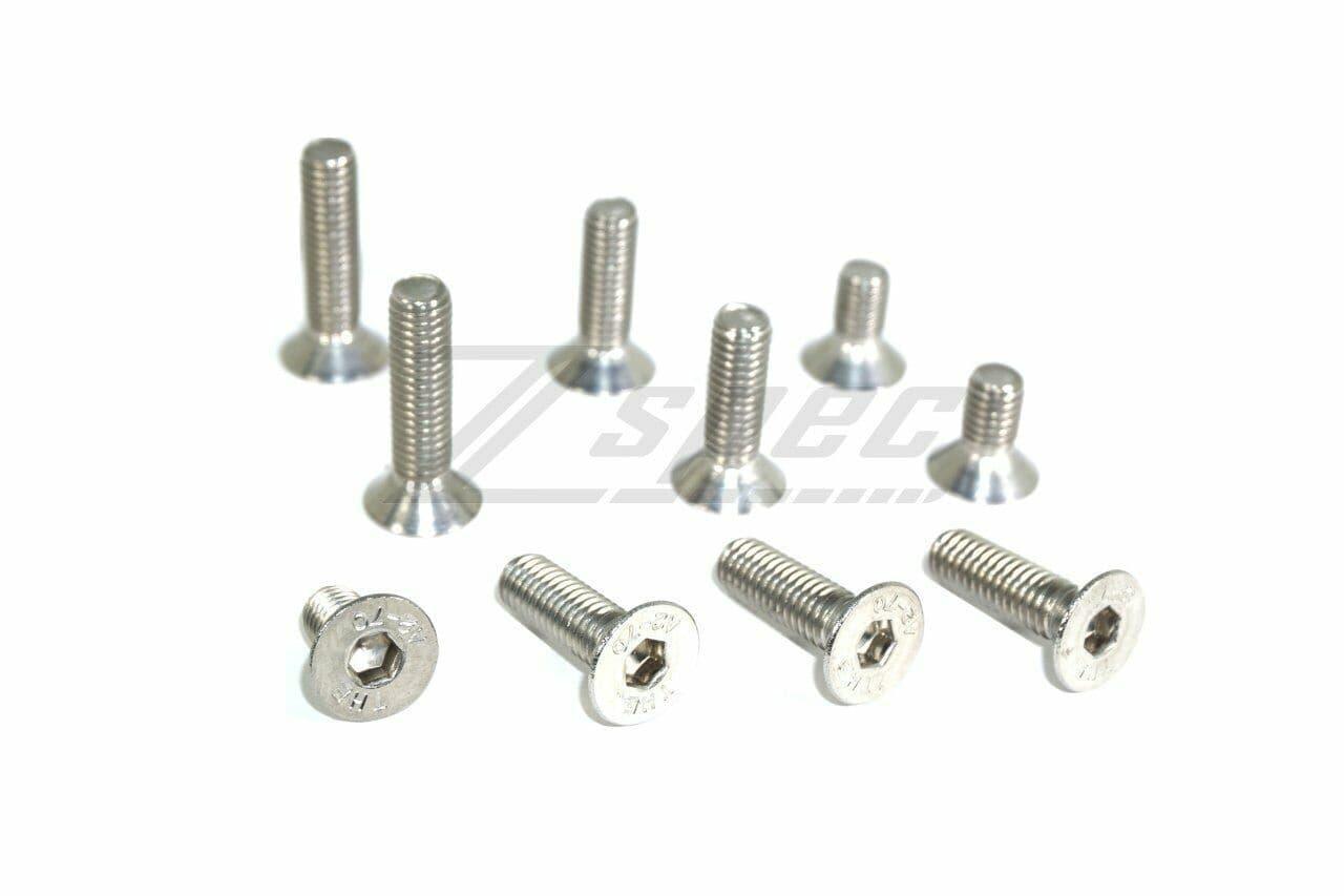 ZSPEC M8-1.25x16mm Flat-Head FHSC Fasteners, Stainless, 10-Pack - ZSD-189593-  DRIVEN - 3