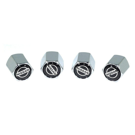 Chrome Valve Stem Tire Caps, Style: Nissan - ZSD-005596-  DRIVEN - 1