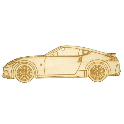 ZSPEC Laser-Engraved Wood Ornament, Style: Nissan 370z Z34 NISMO, Birch - ZSD-012921-  DRIVEN - 1
