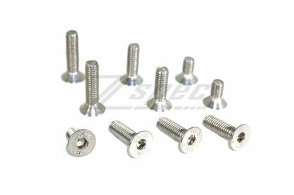 ZSPEC M6-1.0x35mm Flat-Head FHSC Fasteners, SUS304 Stainless, 10-Pack - ZSD-005329-  DRIVEN - 2