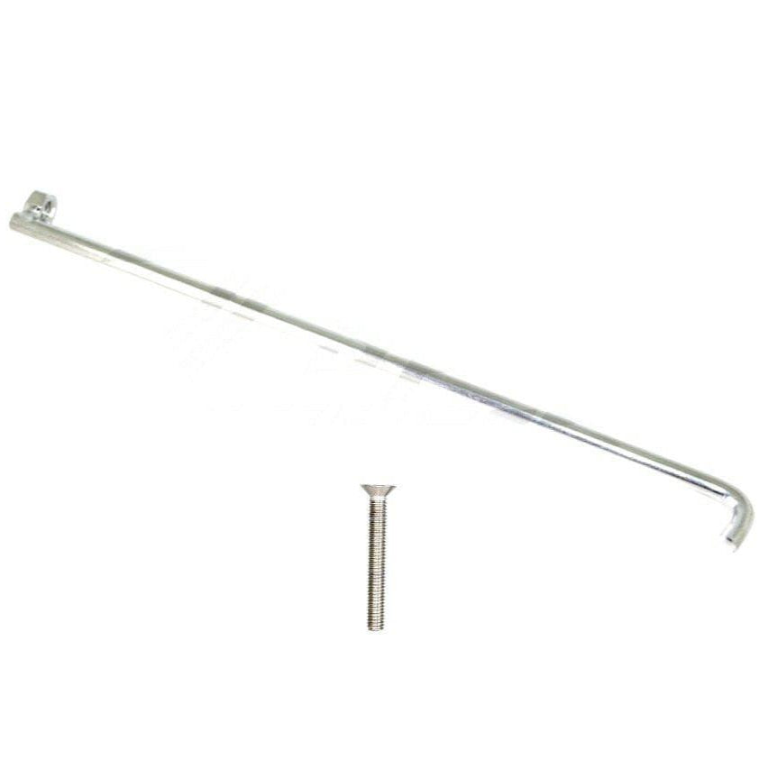 ZSPEC Battery Bracket Rod, 180mm, w/FHSC M6 Fastener, Stainless - ZSD-373725-  DRIVEN - 1