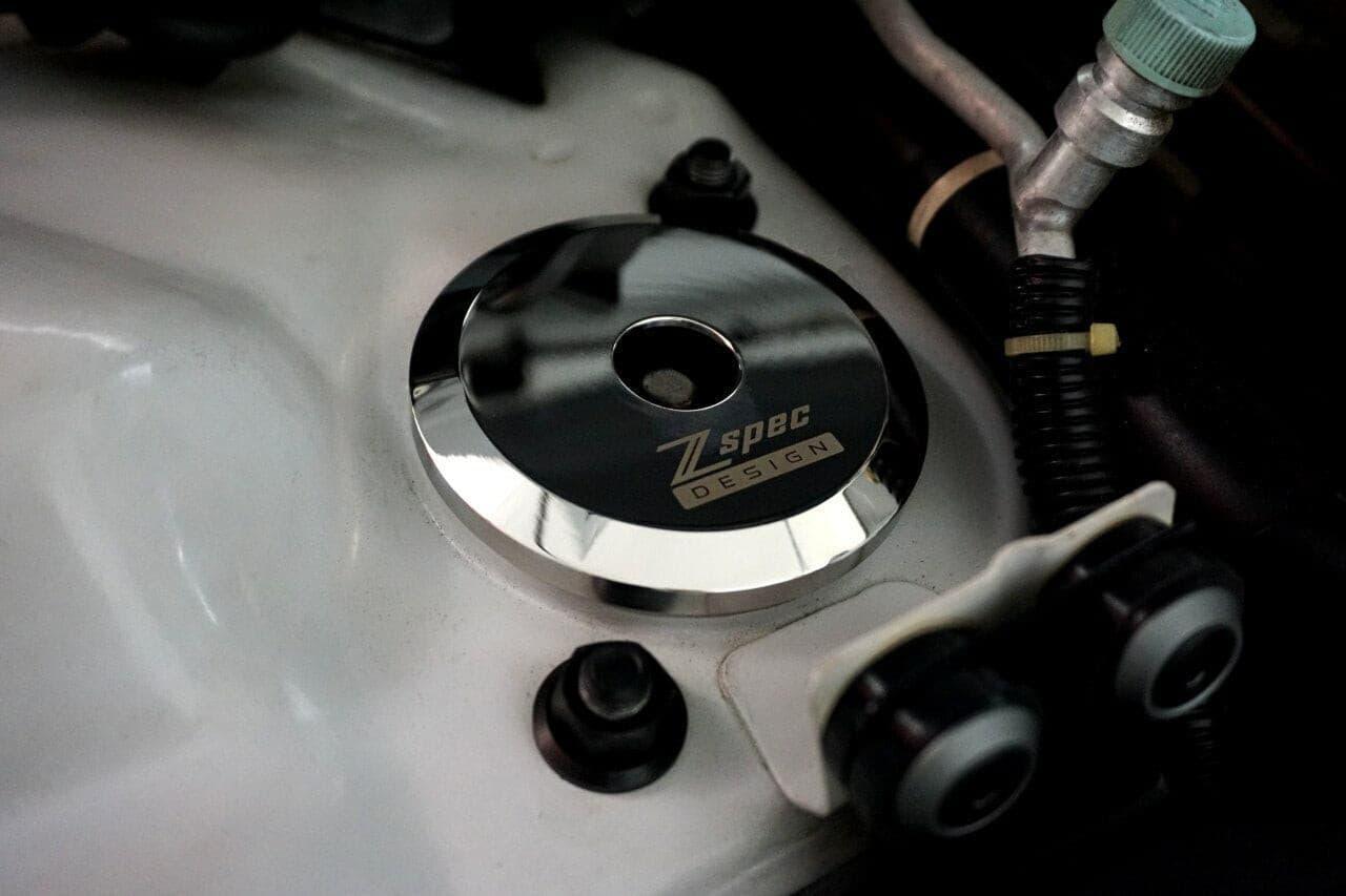ZSPEC Shock Tower Covers, Polished Stainless, for '90-96 Nissan Z32 300zx - ZSD-193040-  DRIVEN - 2