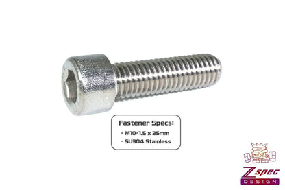 ZSPEC M10-1.5x35mm Socket Cap (SHSC) Fasteners, SUS304 Stainless, 10-Pack - ZSD-005527-  DRIVEN - 2