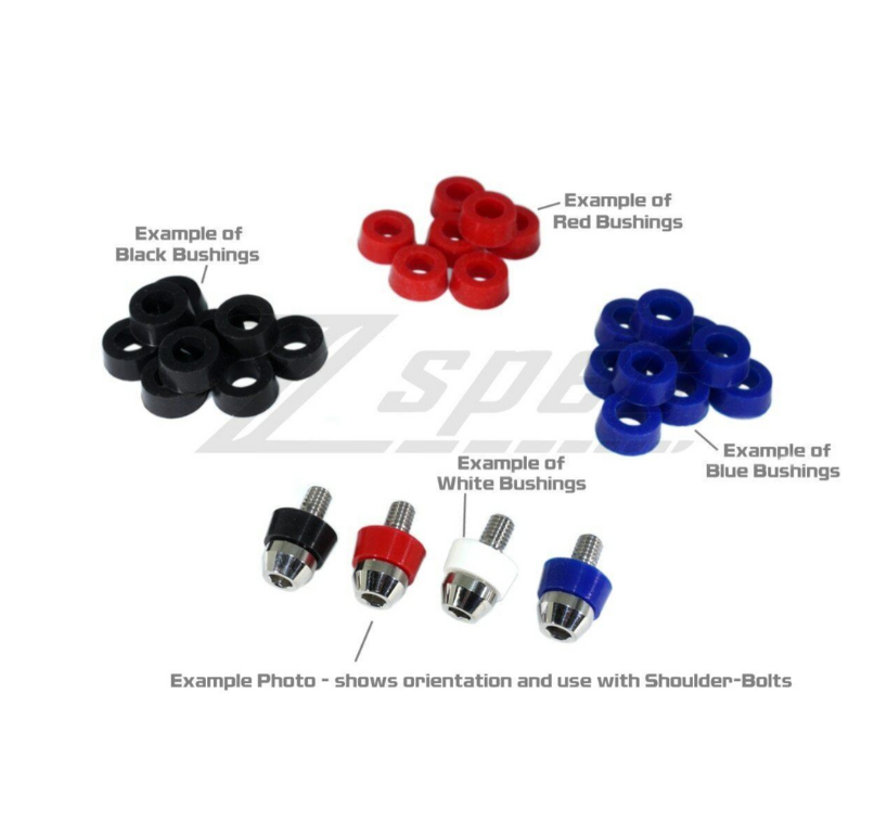 ZSPEC Timing Covers Bushing Kit for Nissan 300zx Z32 Shoulder-Bolts, 21 Bushings - ZSD-571916-ZSD-571893-ZSD-571909-ZSD-188893-ZSD-571886-  DRIVEN - 3