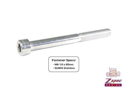 ZSPEC M6-1.0x60mm Socket-Cap SHSC Fasteners, Stainless, 10-Pack - ZSD-374364-  DRIVEN - 2