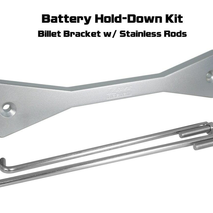 ZSPEC Battery Hold Down/Bracket, Billet Bracket w/ Stainless Hardware - ZSD-371400-ZSD-371417-ZSD-371424-ZSD-371431-ZSD-371448-  DRIVEN - 12