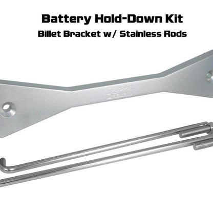 ZSPEC Battery Hold Down/Bracket, Billet Bracket w/ Stainless Hardware - ZSD-371400-ZSD-371417-ZSD-371424-ZSD-371431-ZSD-371448-  DRIVEN - 12