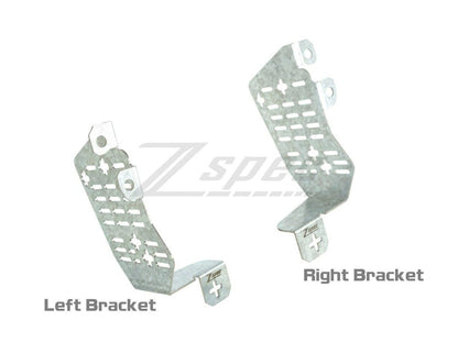 ZSPEC RHD Double-Din Radio Bezel w/Brackets for '90-99 Nissan Z32 300zx - ZSD-006005-  DRIVEN - 4