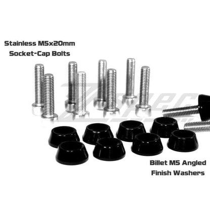 ZSPEC SHSC M5x20mm Bolts w/Angled Finish Washers, Stainless & Billet, Sold as 10-Pack - ZSD-374890-ZSD-374906-ZSD-374913-ZSD-374920-ZSD-374937-  DRIVEN - 3