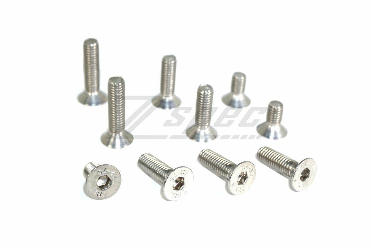 ZSPEC M6-1.0x30mm Flat-Head FHSC Fasteners, Stainless, 10-Pack - ZSD-004650-  DRIVEN - 2