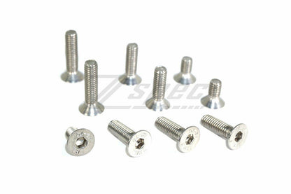 ZSPEC M6-1.0x30mm Flat-Head FHSC Fasteners, Stainless, 10-Pack - ZSD-004650-  DRIVEN - 2