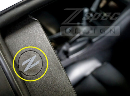 ZSPEC Outer B-Pillar Finisher Cap With Z, for '90-96 300zx, Left/Right Pair - ZSD-386121-  DRIVEN - 4