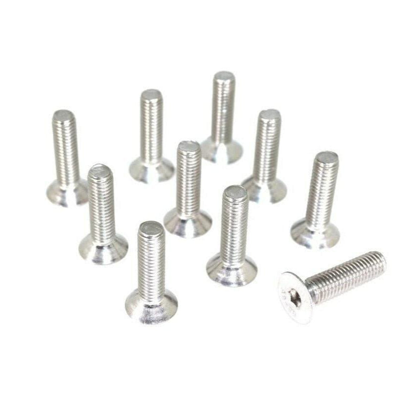ZSPEC M5-0.8x25mm Fasteners, Flat-Head FHSC, SUS304 Stainless, 10-Pack - ZSD-005510-  DRIVEN - 1