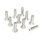 ZSPEC M5-0.8x25mm Fasteners, Flat-Head FHSC, SUS304 Stainless, 10-Pack